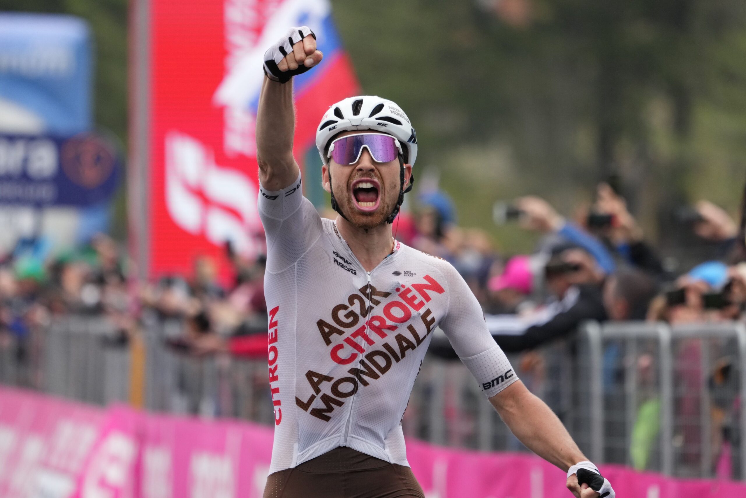 «Джиро д’Италия — 2023»: Орельен Паре-Пантр одержал победу на первом горном этапе