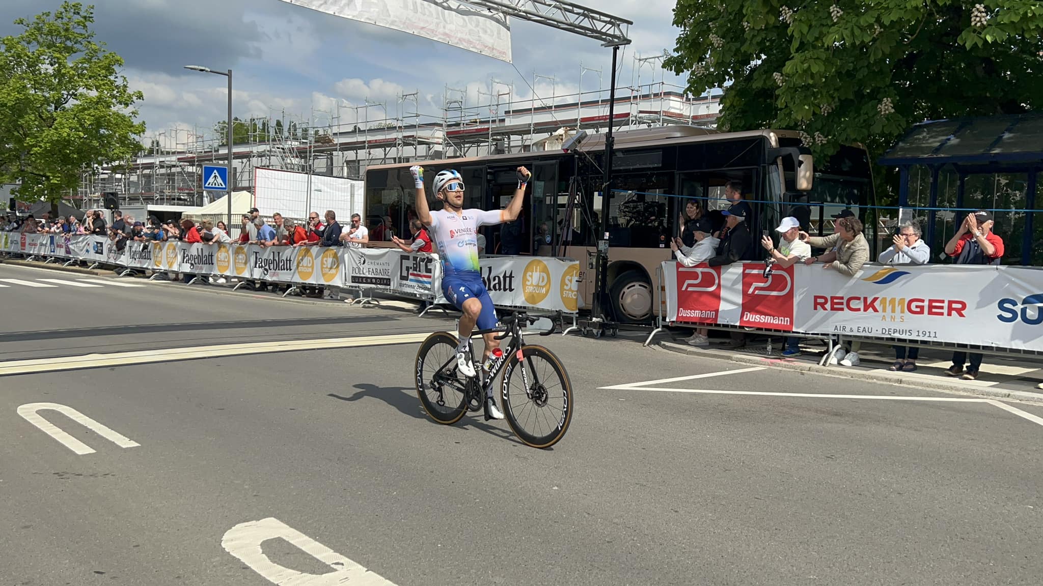 Лукас Гролье одержал победу на четвёртом этапе велогонки «Флеш дю Сюд»