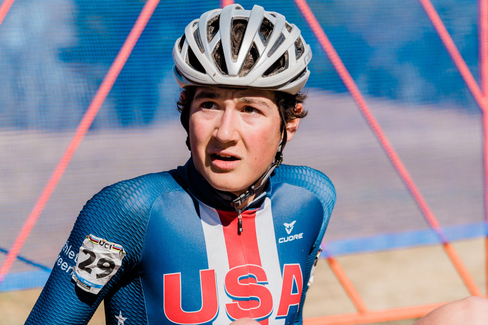 Эндрю Огаст выиграл чемпионат США по велоспорту в ITT среди юниоров