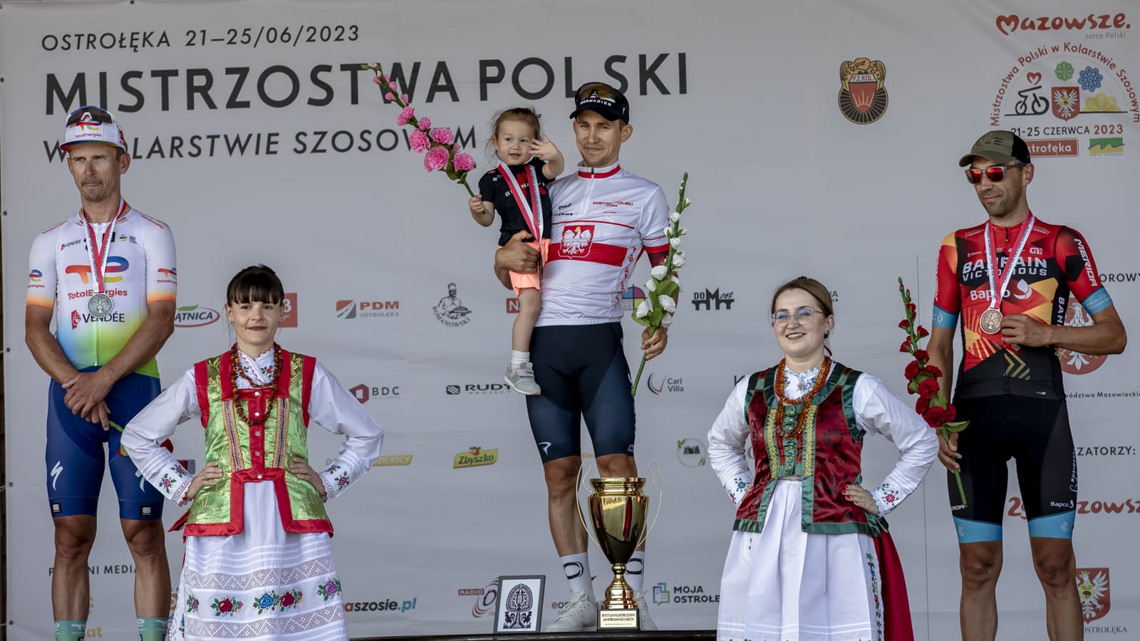 Михал Квятковский в третий раз в карьере выиграл гонку с раздельным стартом на чемпионате Польши