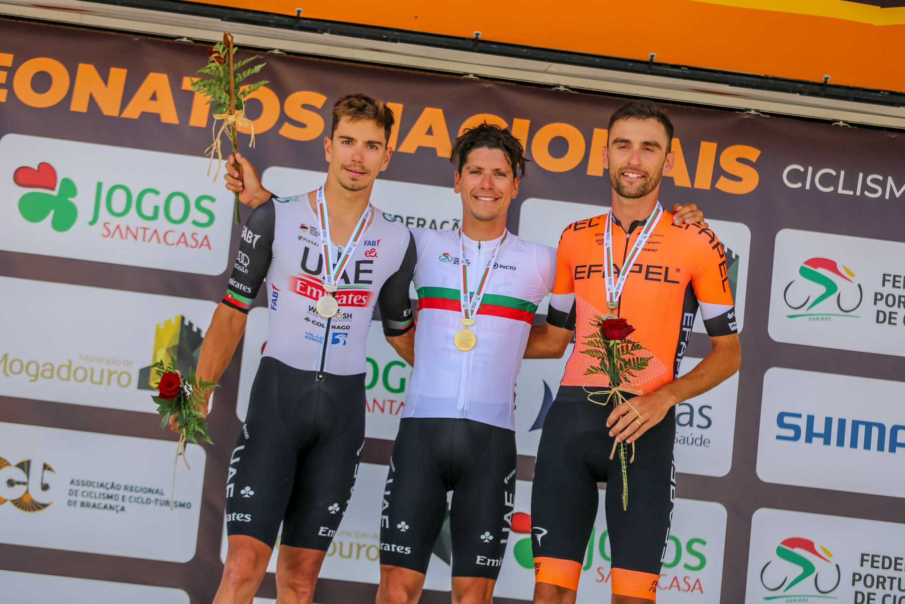 Жоау Алмейда с полуминутным преимуществом выиграл чемпионат Португалии по велоспорту в ITT