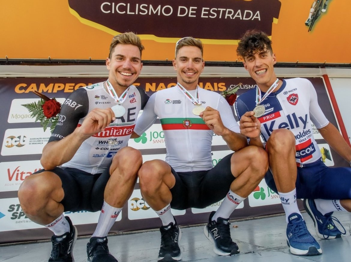 Братья Оливейра поднялись на подиум чемпионата Португалии по велоспорту