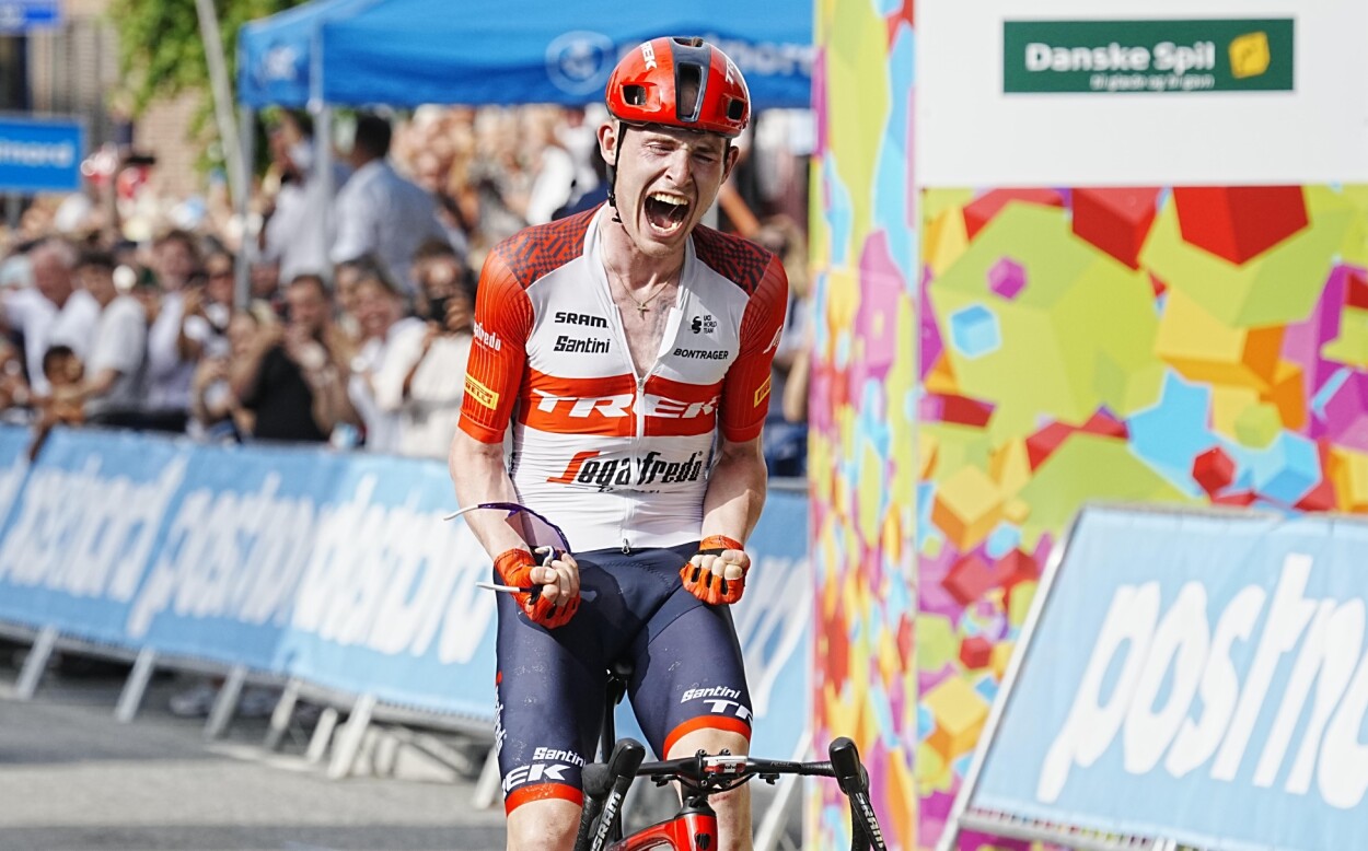 Маттиас Скьелмос Йенсен разгромил соперников на чемпионате Дании по велоспорту