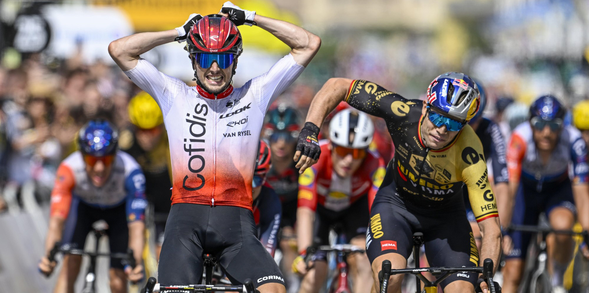 Спортдиректор Jumbo-Visma берёт вину за поражение Ваута ван Арта на втором этапе «Тур де Франс»