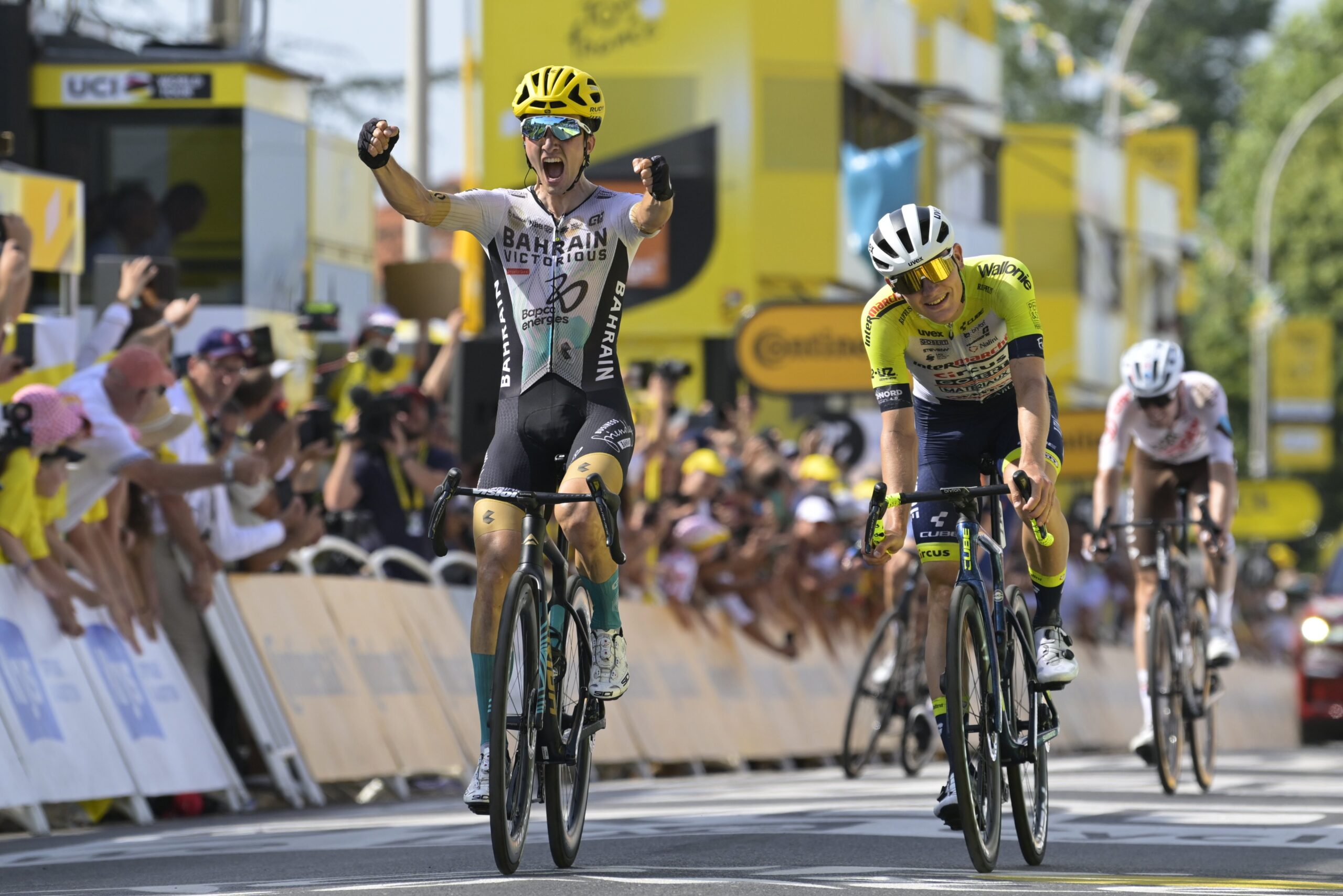 Пельо Бильбао одержал победу на 10-м этапе «Тур де Франс»