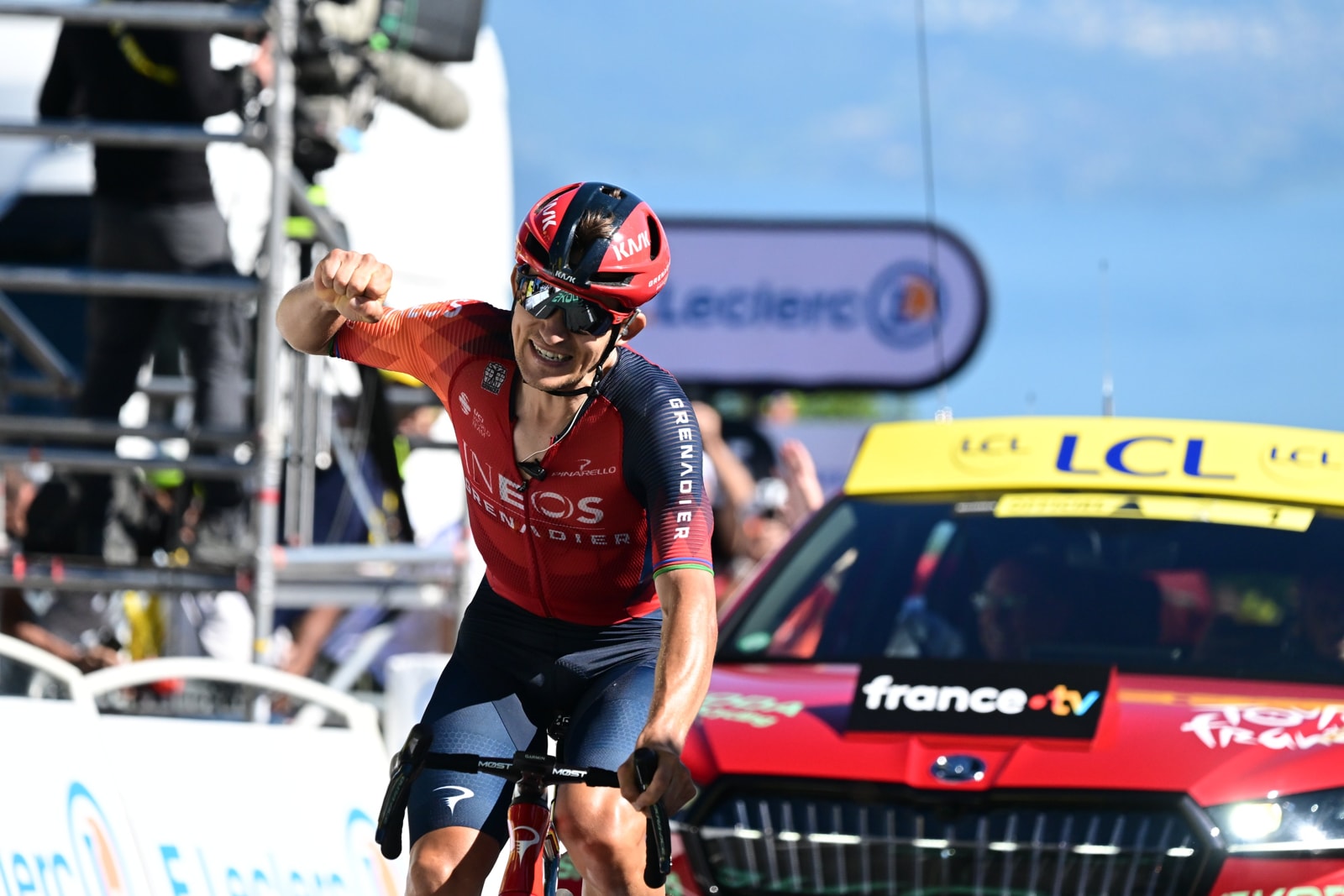 Михал Квятковский выиграл 13-й этап велогонки «Тур де Франс»