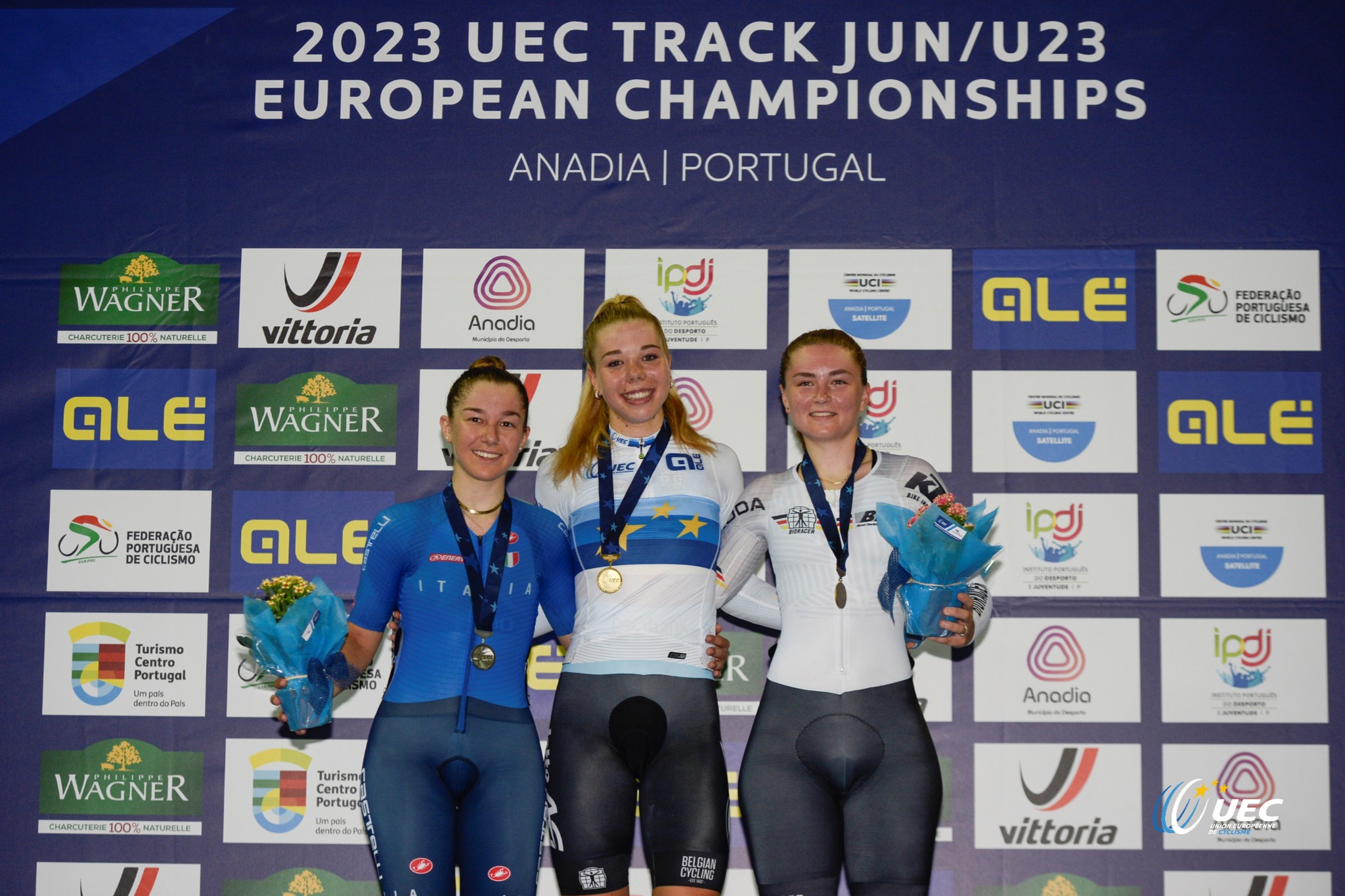 Бельгийка Хелена Хестерс стала чемпионкой Европы по трековому велоспорту, выиграв гонку на выбывание среди юниорок