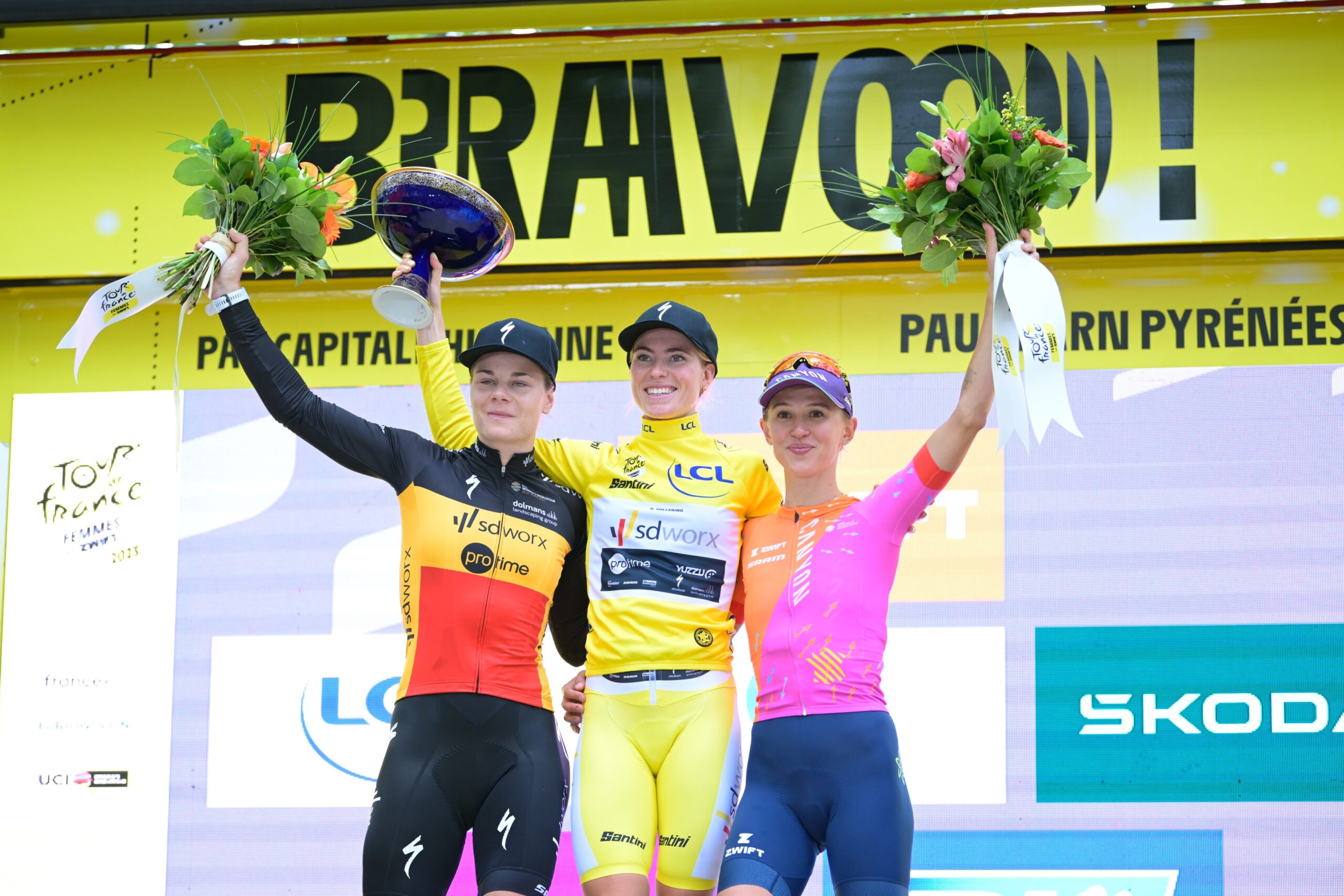 Деми Воллеринг выиграла женскую «Тур де Франс»