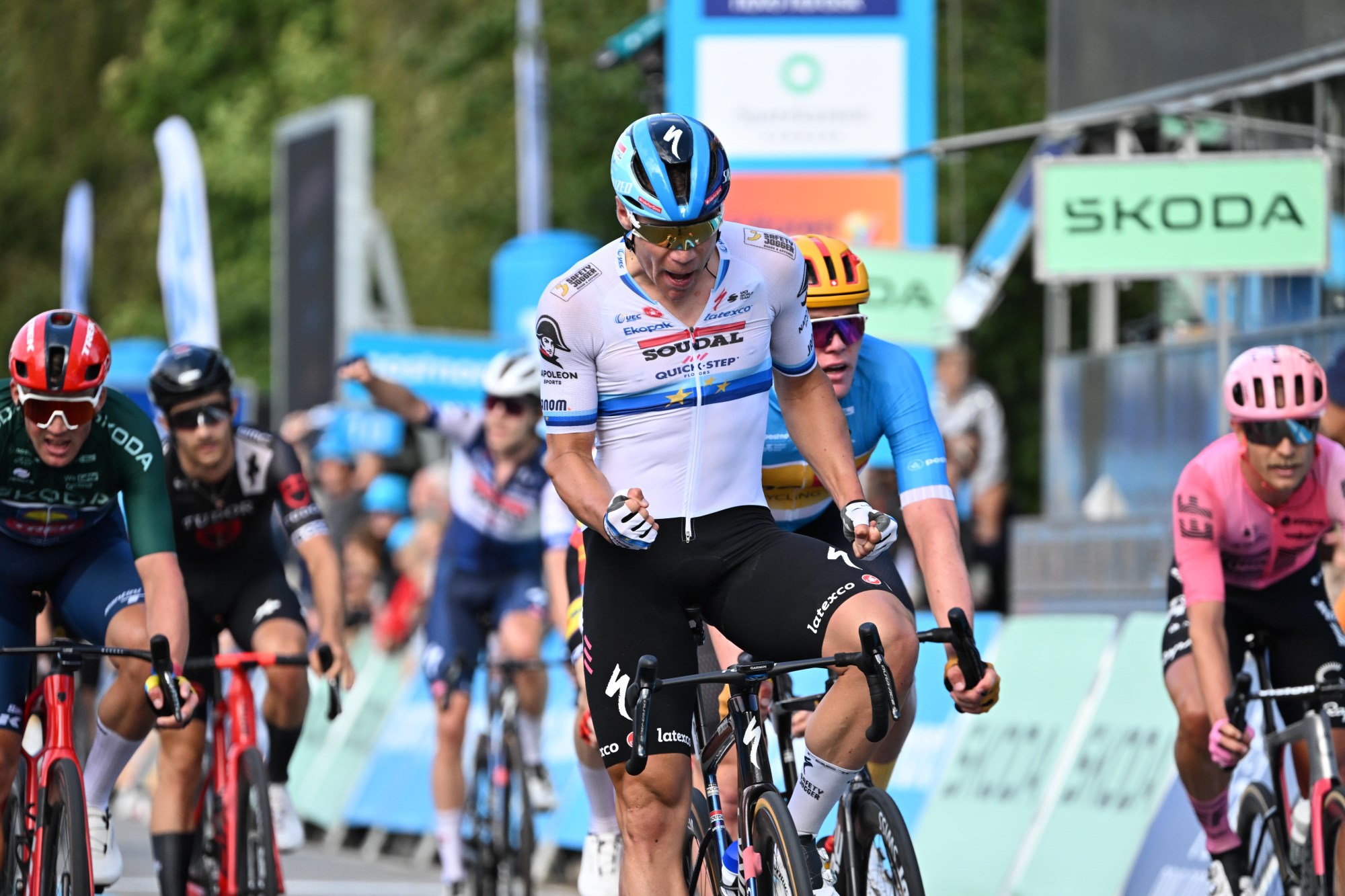 Фабио Якобсен легко выиграл второй этап «Тура Дании»