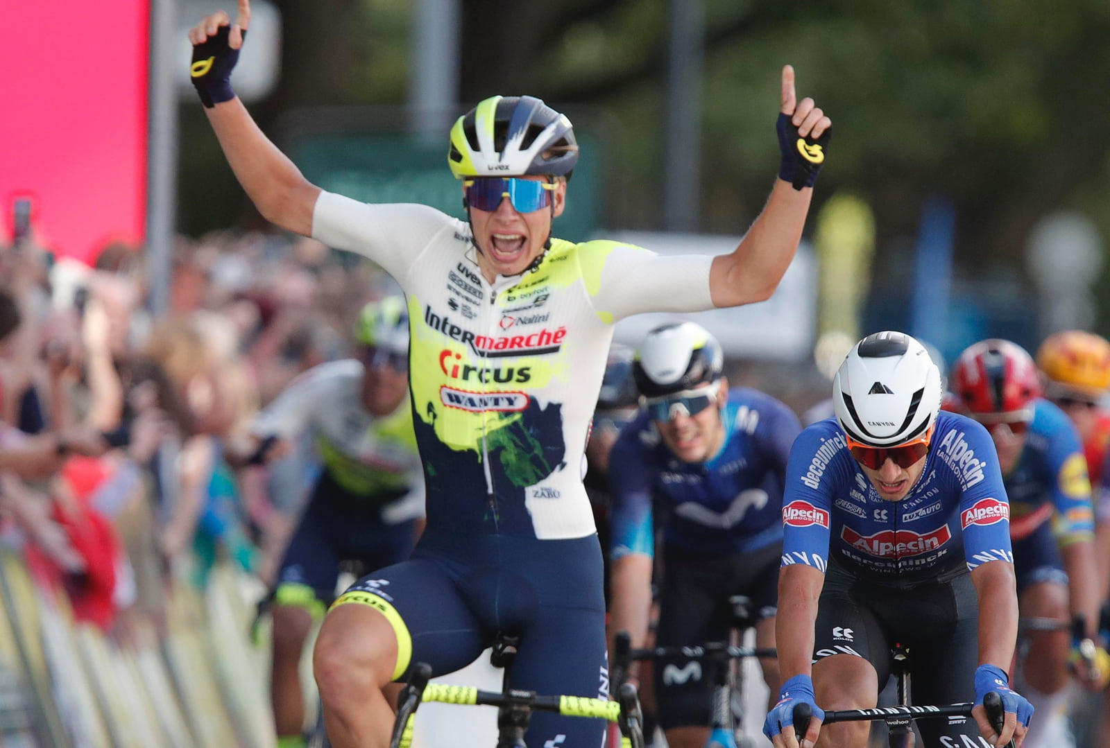 Мадис Михкелс выиграл третий этап «Тура Германии»