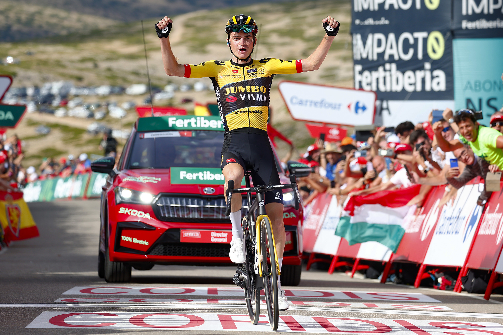 Сепп Кусс выиграл шестой этап «Вуэльты Испании»