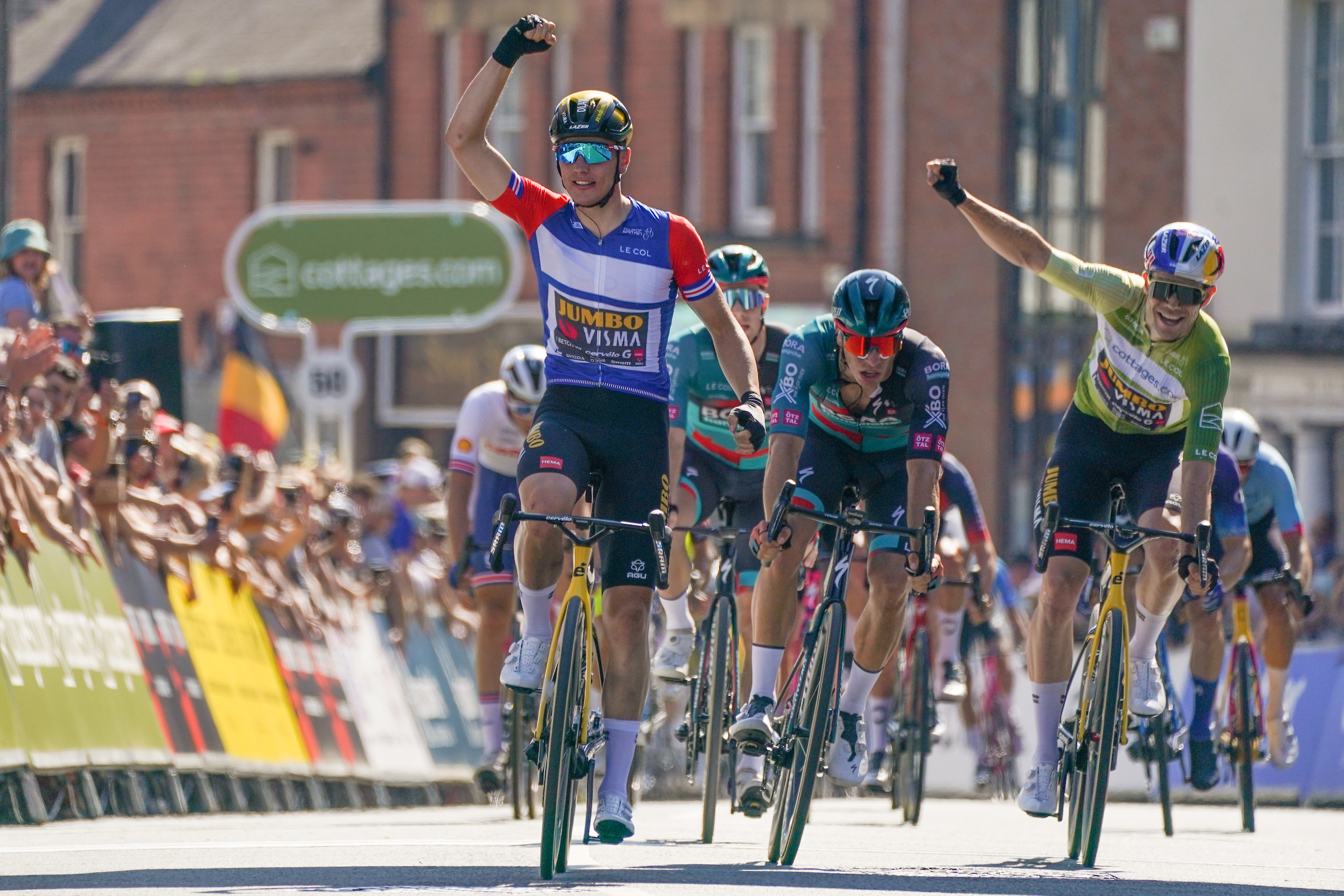Олав Кой выиграл второй этап велосипедного «Тура Британии»