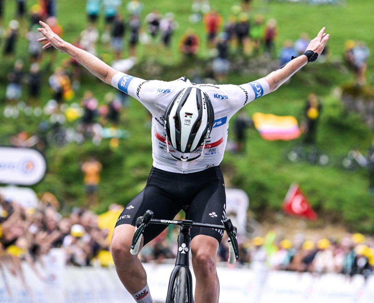 Тадей Погачар: «Я не был готов ко всем трём неделям «Тур де Франс»