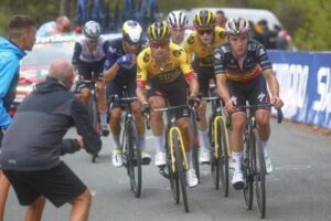 Примож Роглич, Йонас Вингегор и Ремко Эвенпул