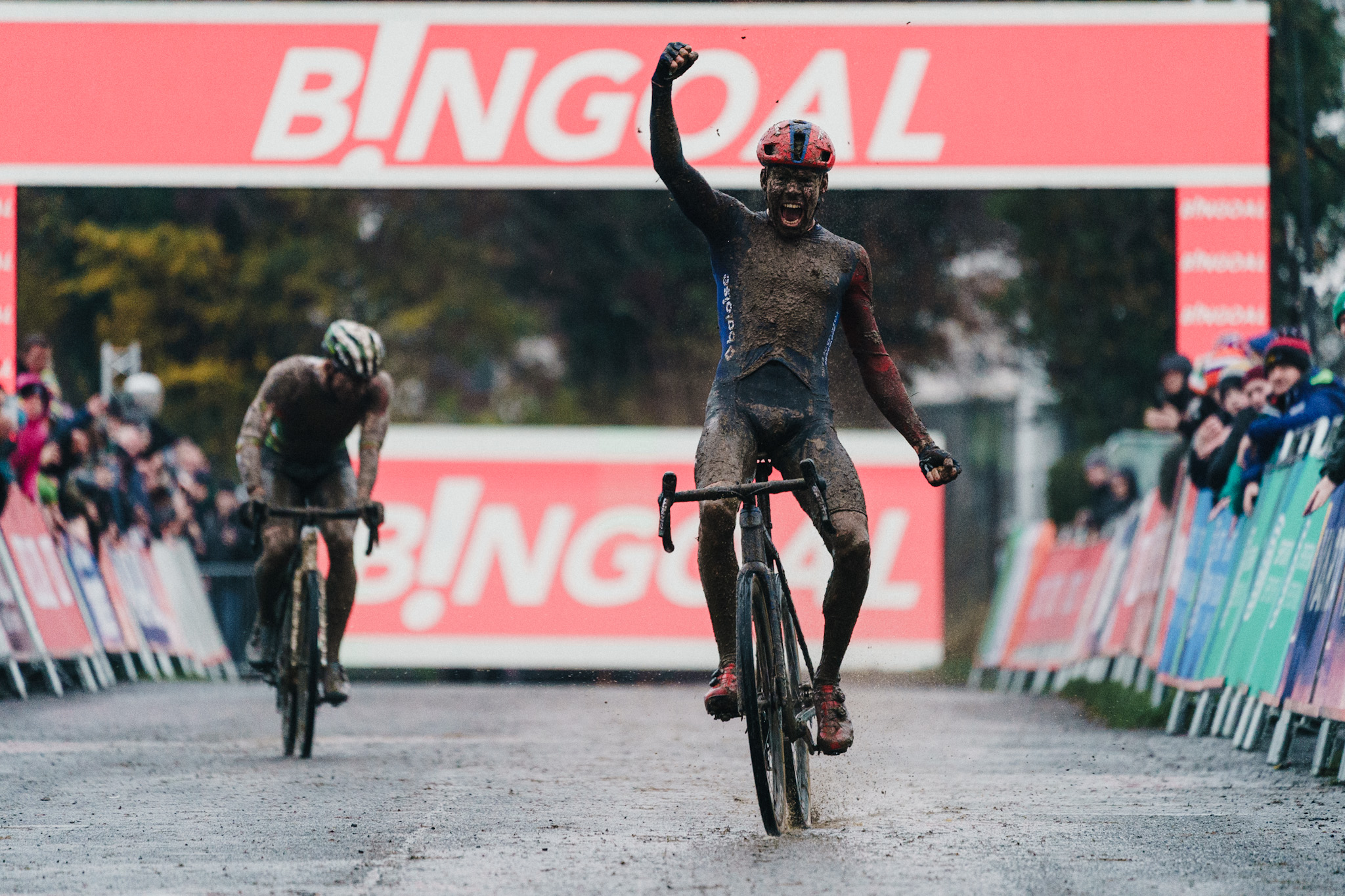 Пим Ронхаар выиграл этап Кубка мира по велокроссу в Дублине
