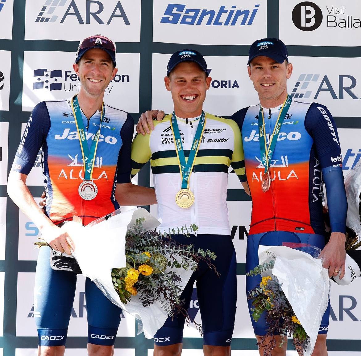 Люк Плапп завоевал титул чемпиона Австралии по велоспорту в ITT