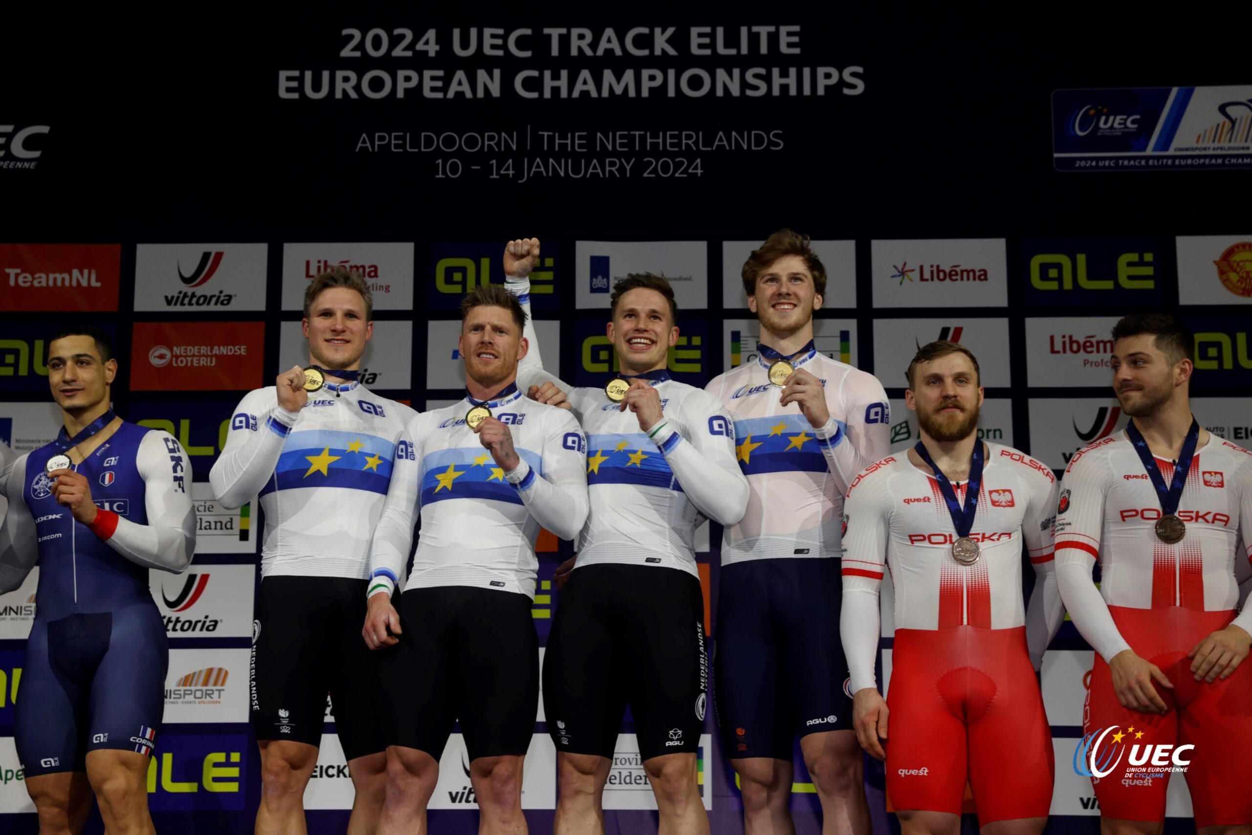 Голландцы выиграли чемпионат Европы по треку в командном спринте