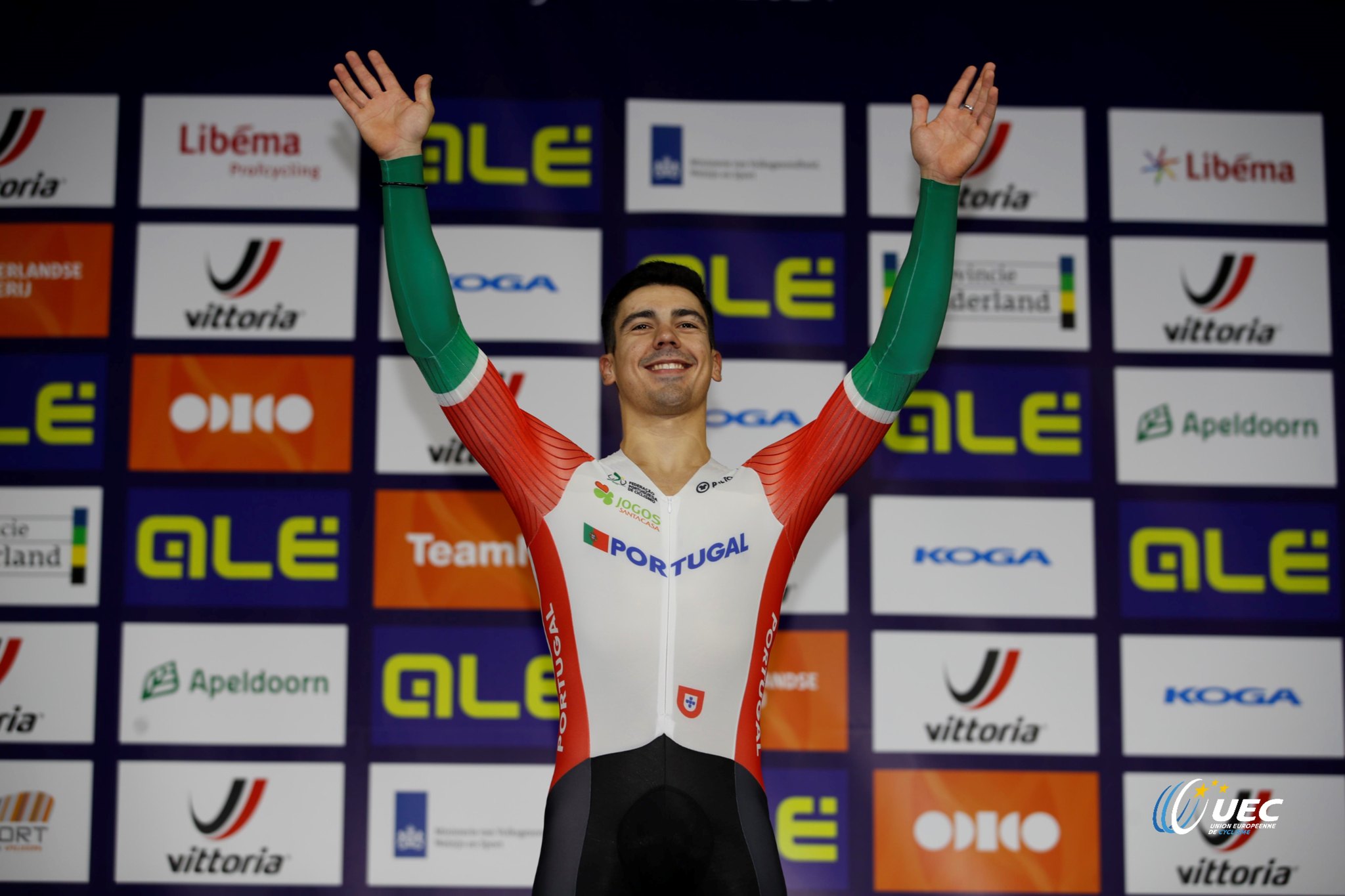 Юри Лейтао выиграл мужской скрэтч на чемпионате Европы по трековому велоспорту