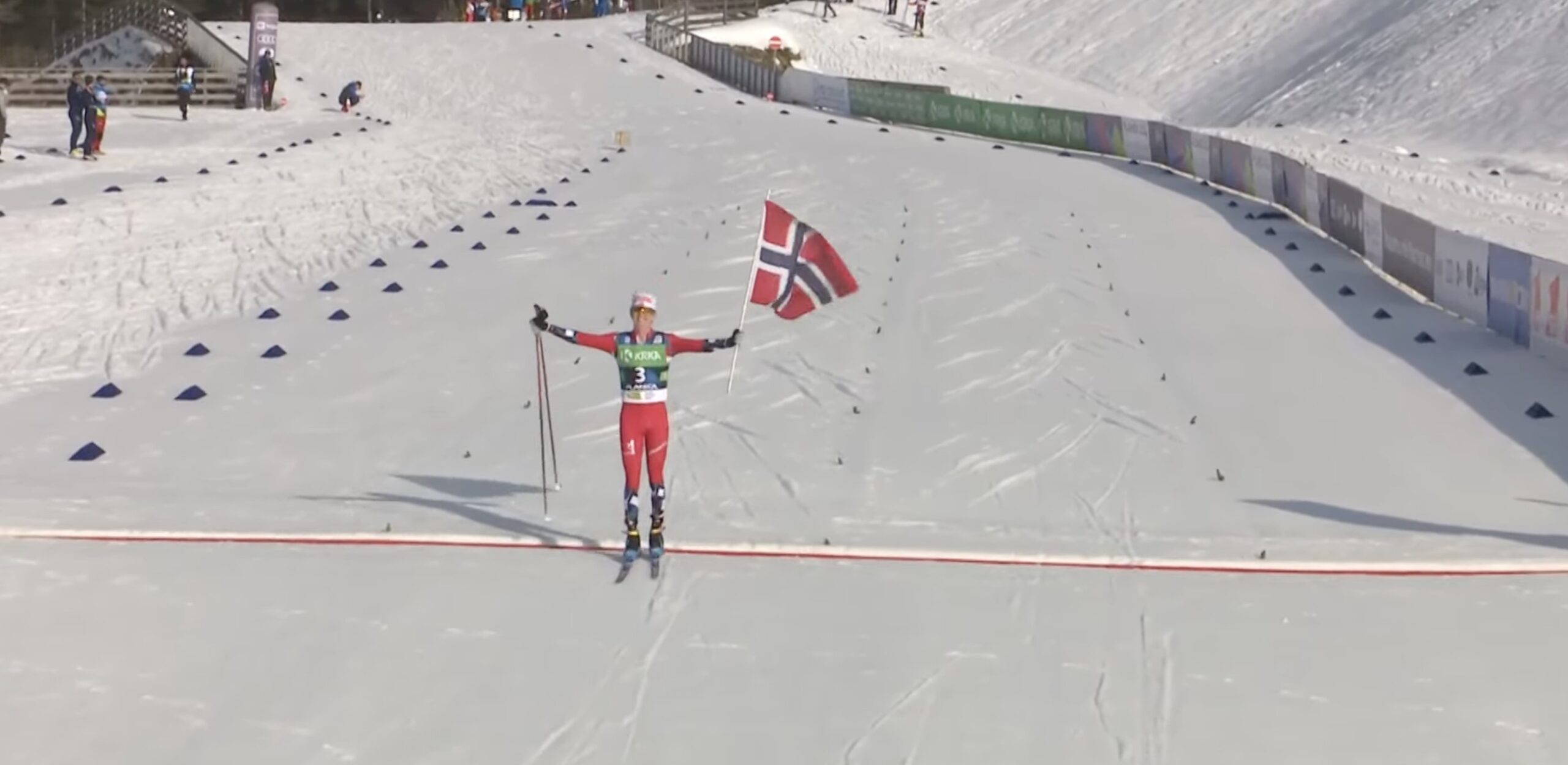 Велосипедист Йорген Нордхаген выиграл чемпионат мира по лыжным гонкам среди юниоров