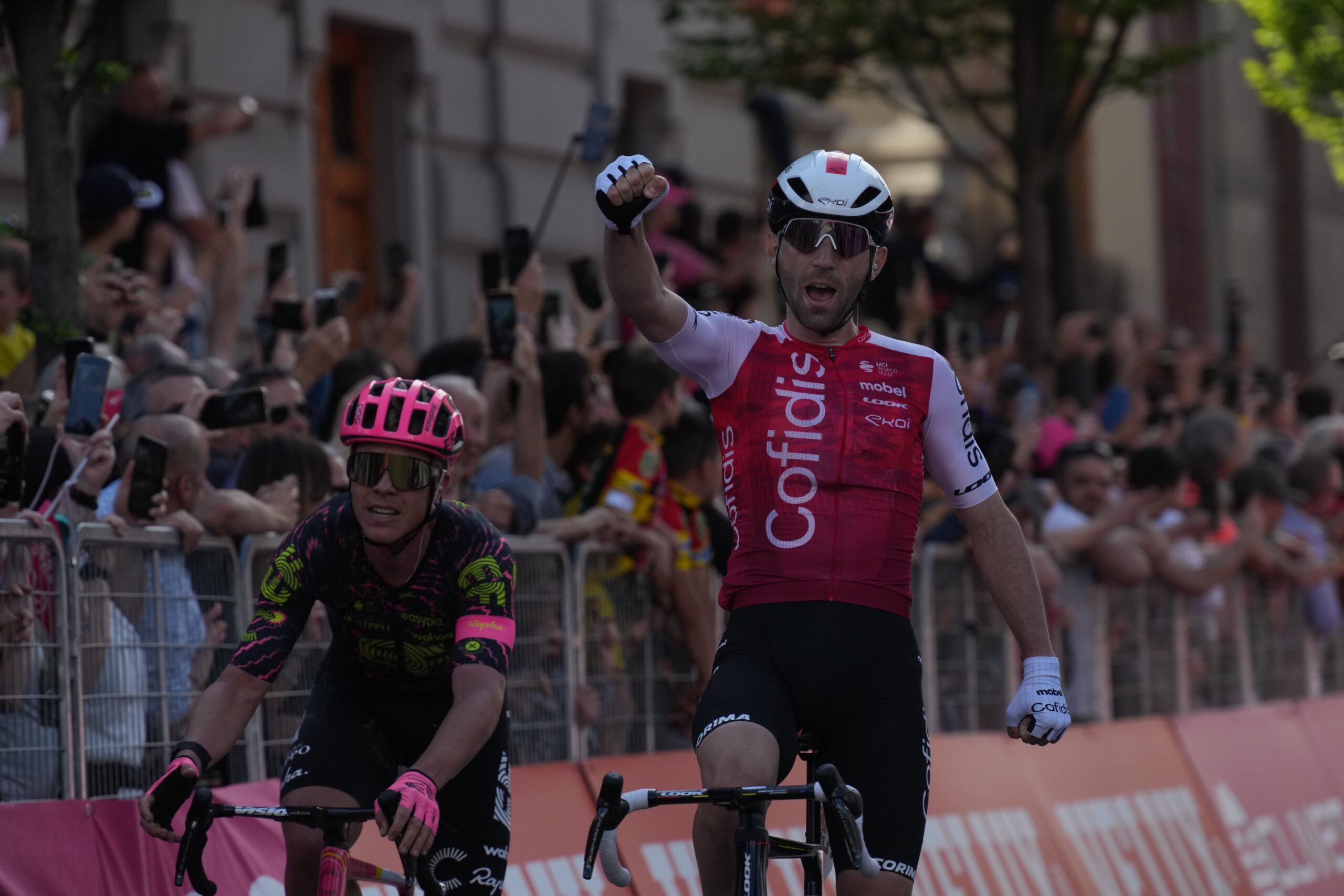 Бенжамин Тома одержал победу на пятом этапе «Джиро д’Италии»