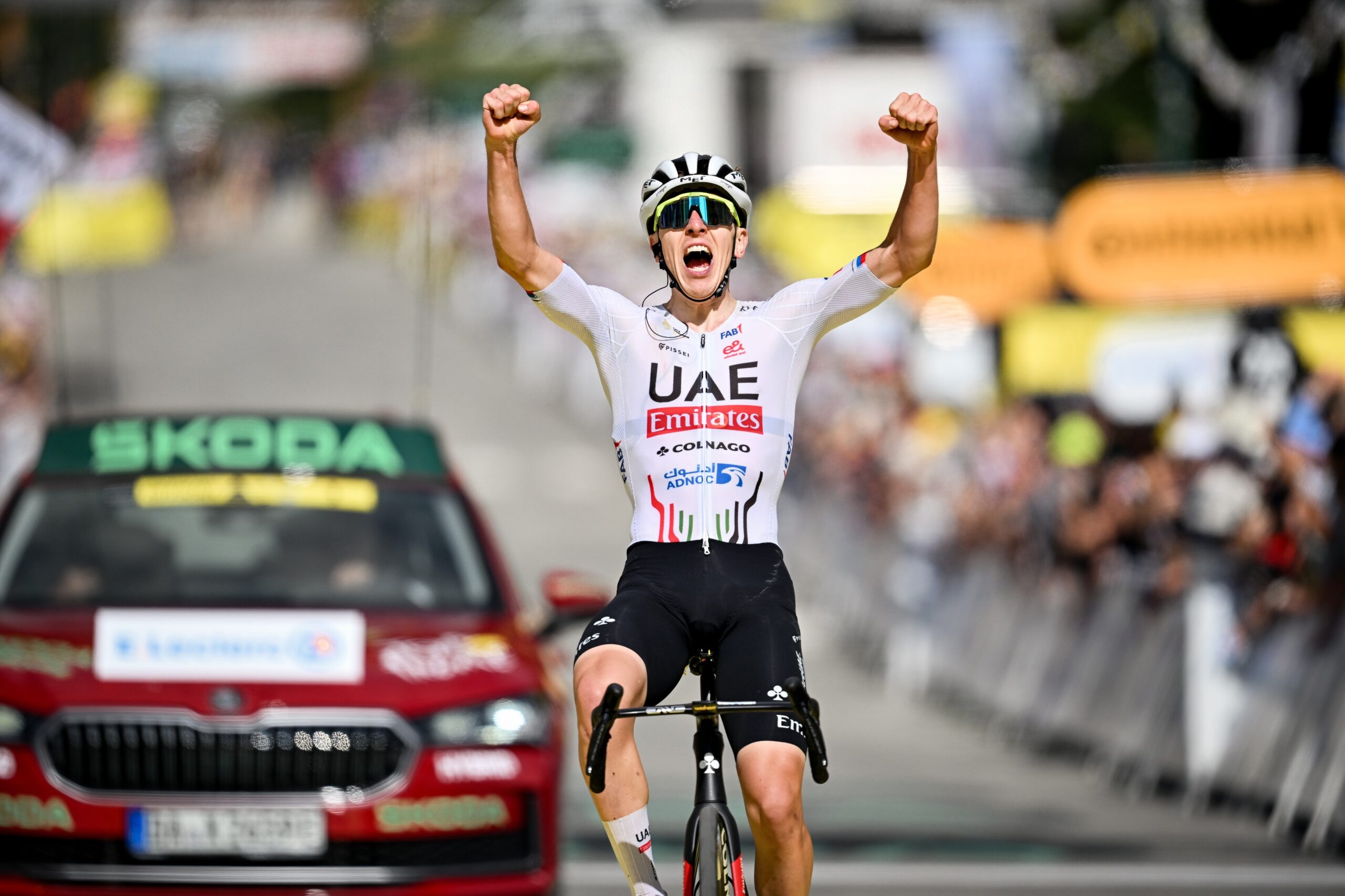 Тадей Погачар одержал великолепную победу на четвёртом этапе «Тур де Франс»