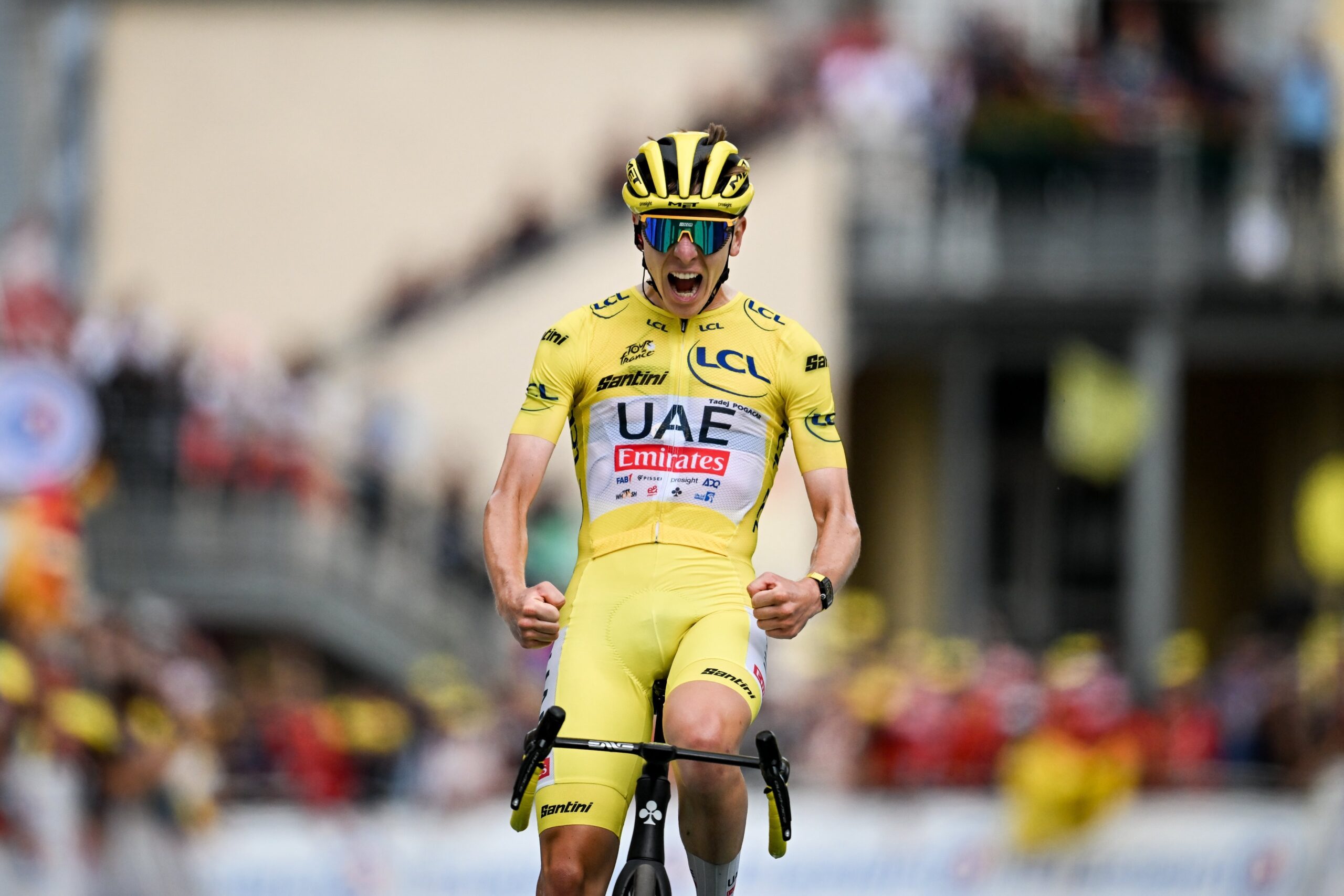 Тадей Погачар одержал великолепную победу на 14-м этапе «Тур де Франс»
