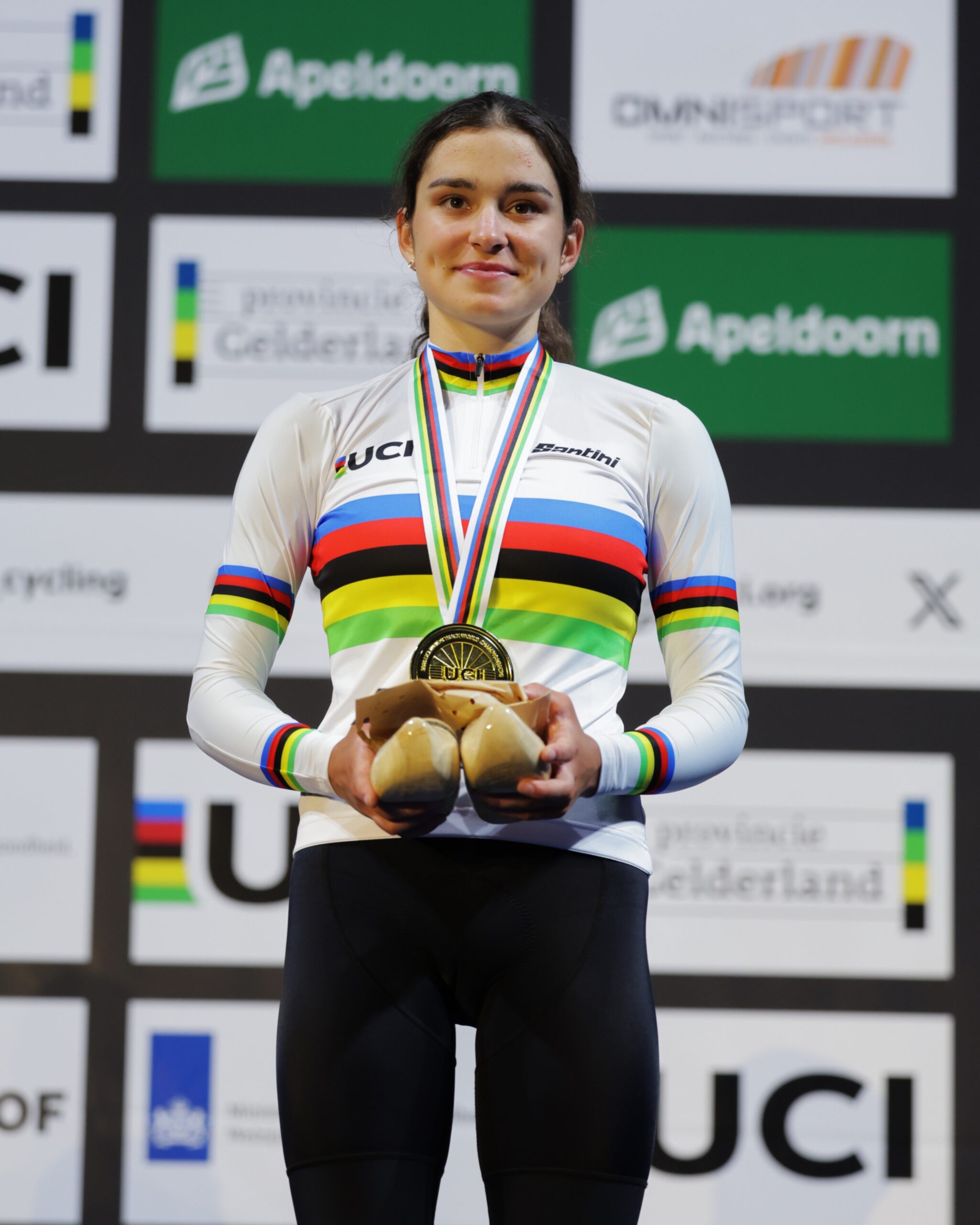 Полина Даньшина завоевала золото чемпионата мира по трековому велоспорту среди юниоров