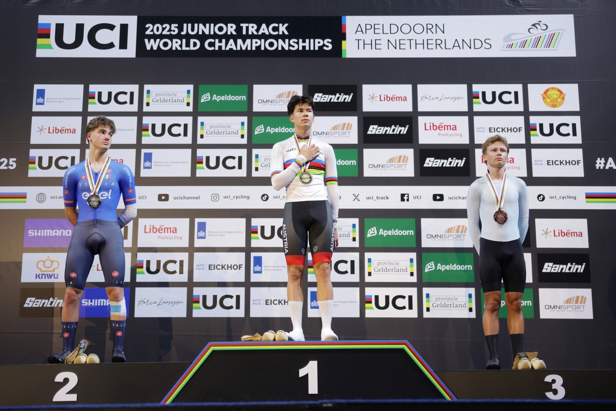 Итоги чемпионата мира по трековому велоспорту среди юниоров для российских гонщиков