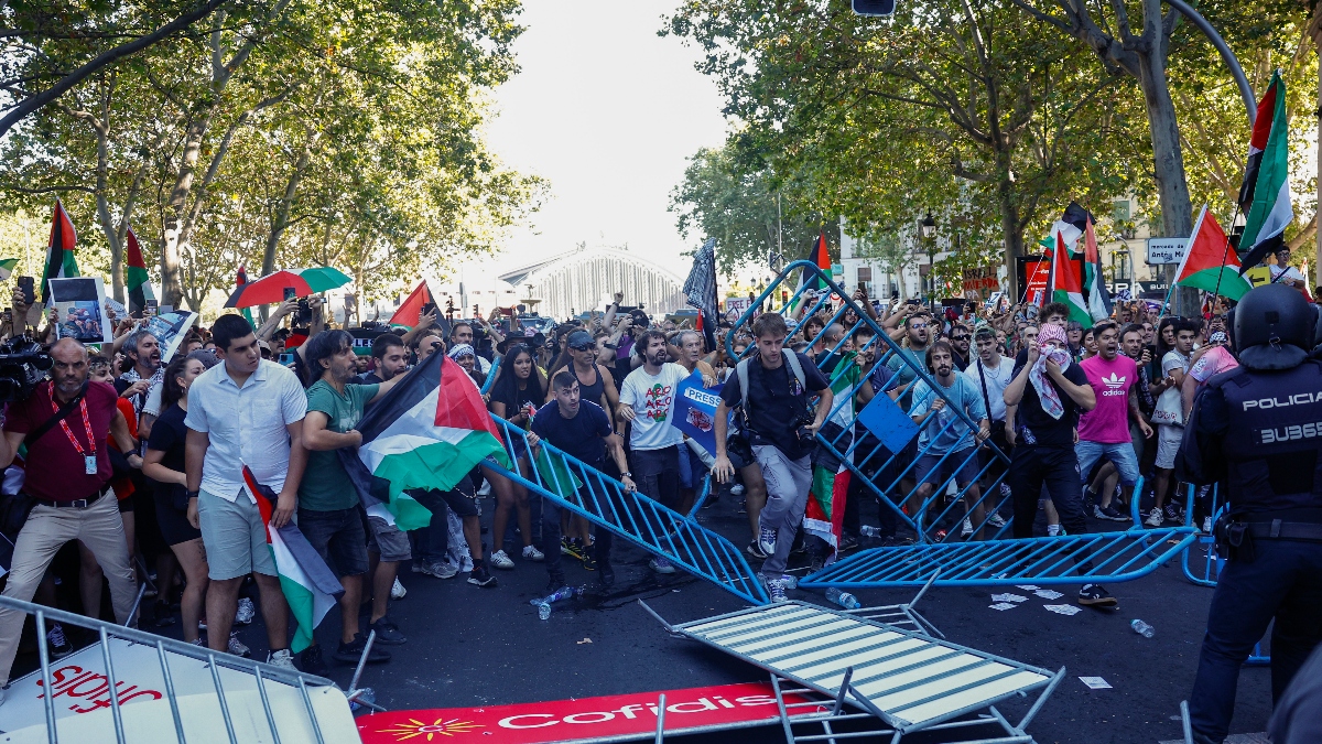 Профсоюз полиции Испании раскритиковал охрану финала «Вуэльты»