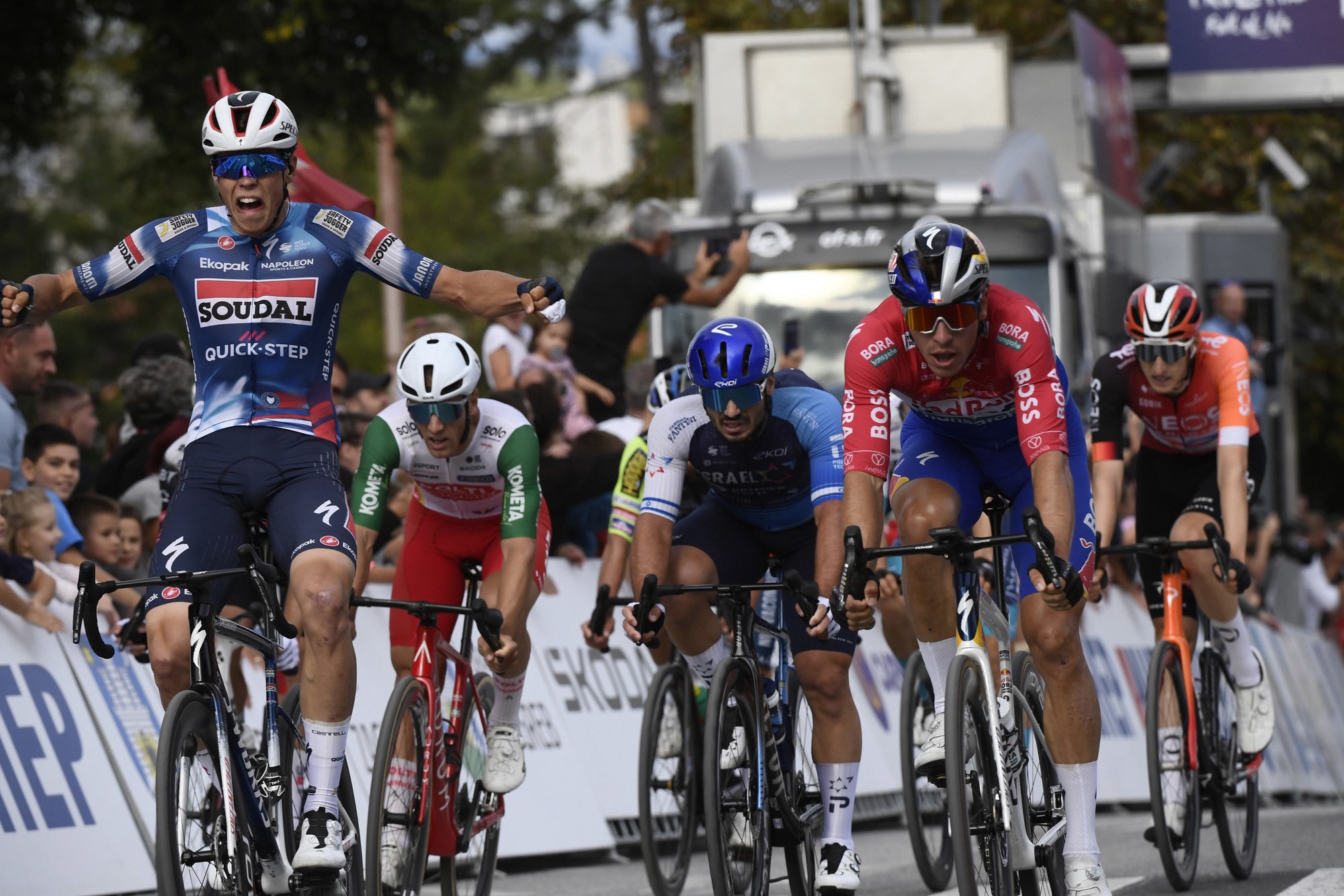 Поль Манье одержал победу на первом этапе велогонки CRO