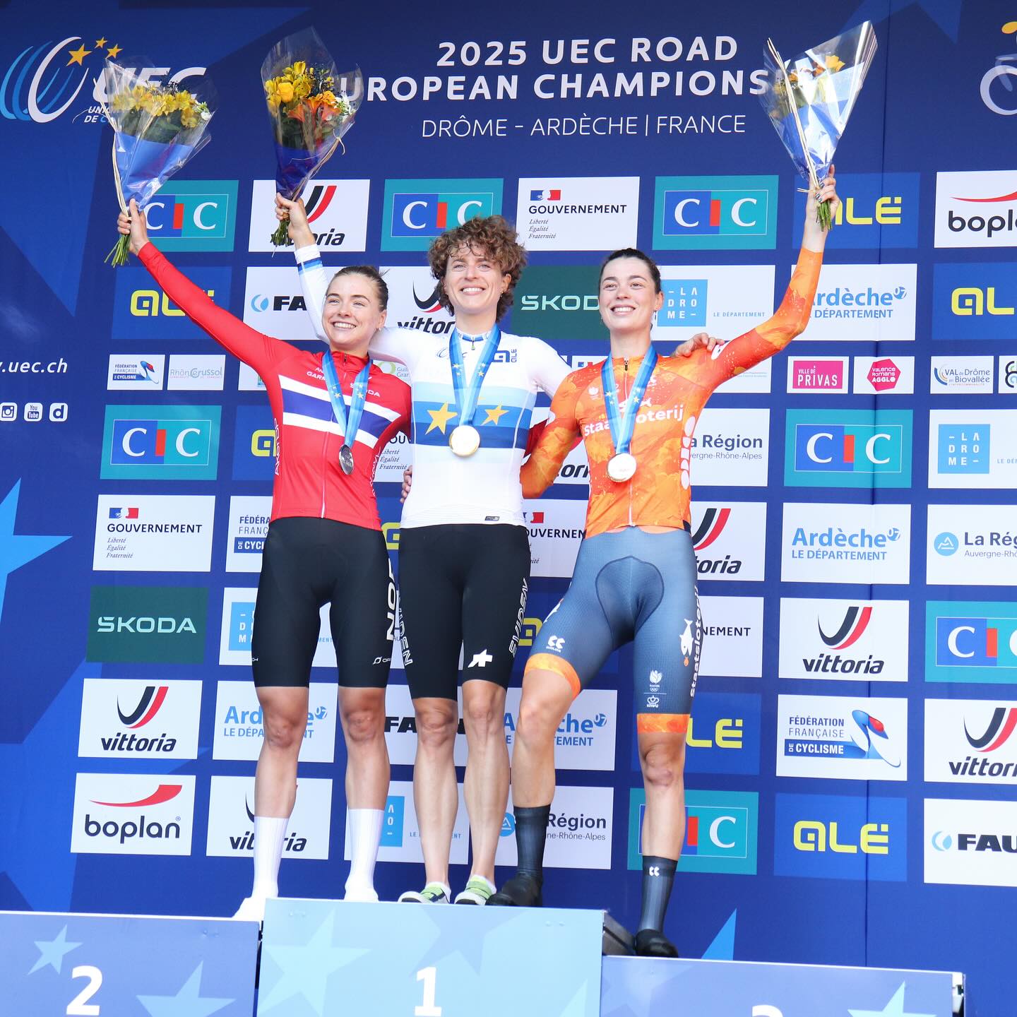 Марлен Ройссейр выиграла чемпионата Европы по велоспорту в ITT