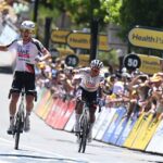 Джей Вайн и Джонатан Нарваес уничтожили соперников на втором этапе Tour Down Under. Фото: Getty Images