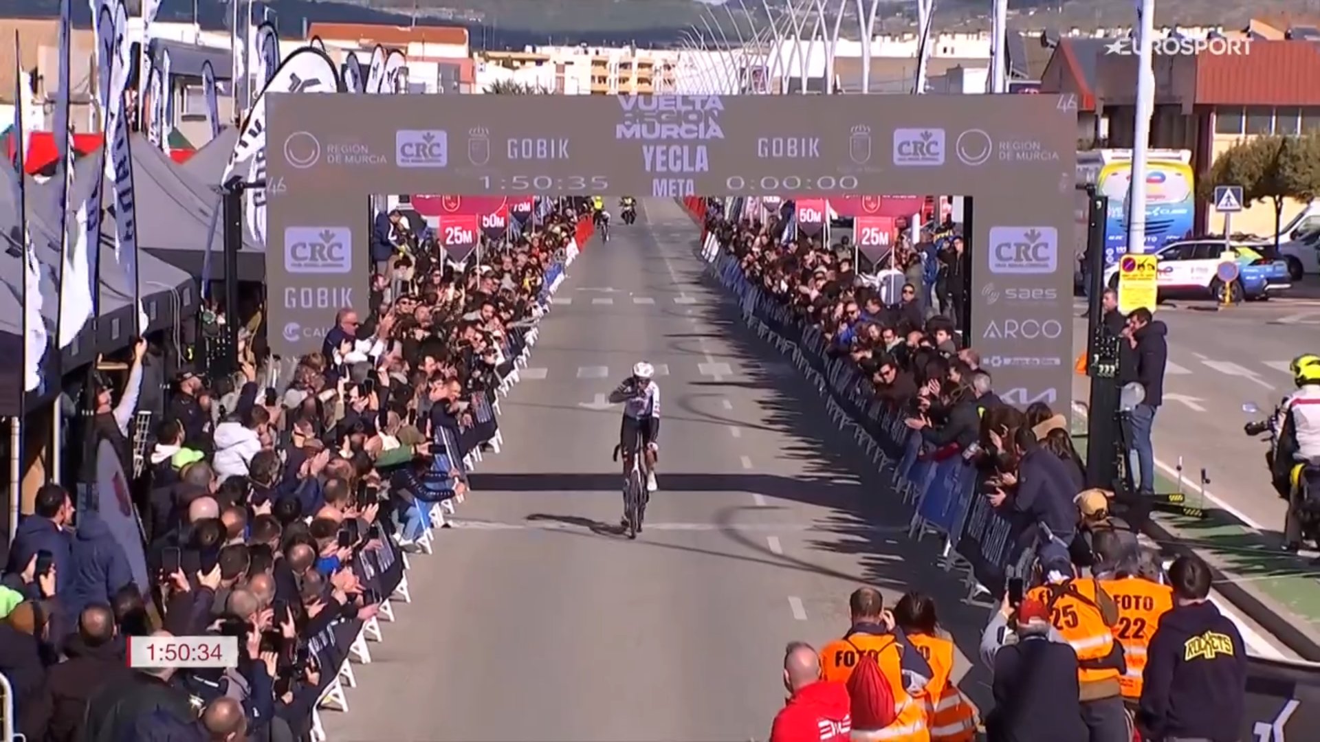 Солер и Йохансен разыграли дубль на первом этапе Вуэльты Мурсии