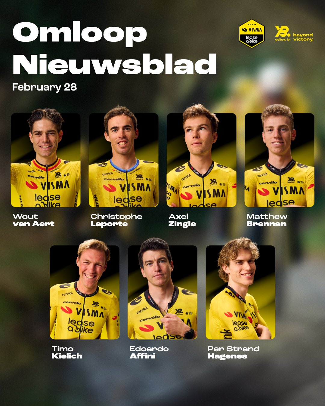 Ваут ван Арт готовится к&nbsp;весне: стартует на&nbsp;Omloop и&nbsp;Le Samyn, но&nbsp;пропустит Кюрне