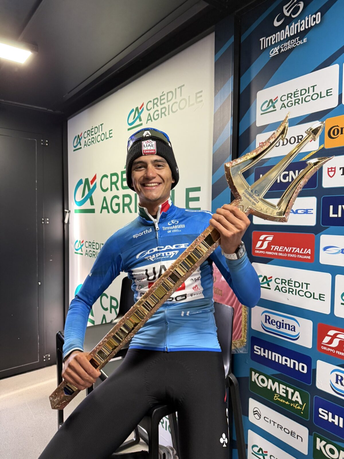Исаак Дель Торо — победитель велогонки Тиррено — Адриатико 2026 года Исаак Дель Торо — победитель велогонки Тиррено — Адриатико 2026 года
