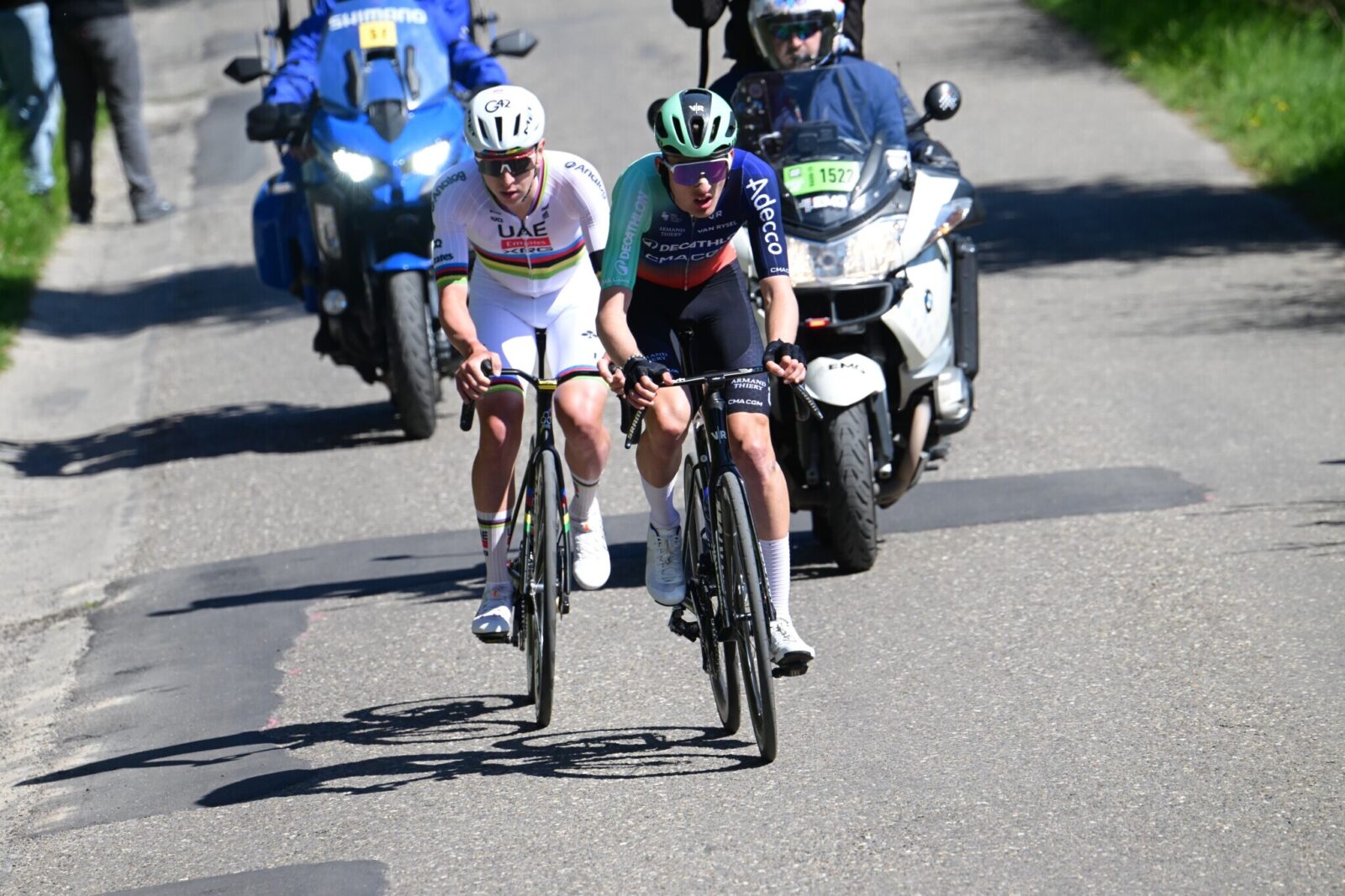 Тадей Погачар и Поль Сексас