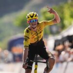 Матисс ван Керкхове на финише пятого этапа Giro Next Gen 2026 года