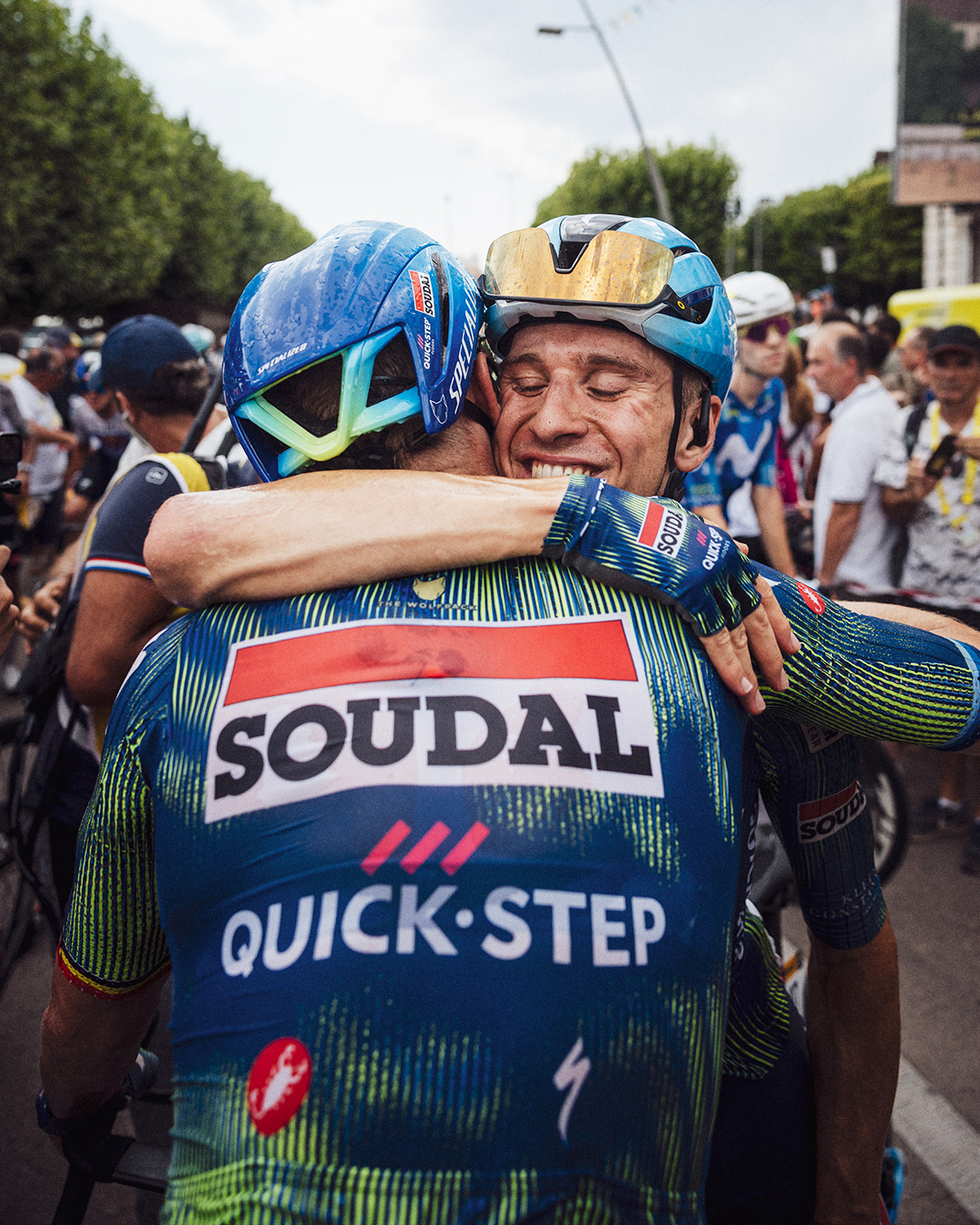 Гонщики команды Soudal Quick-Step