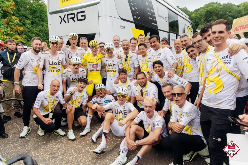 Команда UAE Team Emirates — XRG