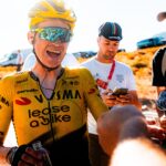 Сепп Кусс после финиша 20-го этапа Вуэльты Испании 2026 года