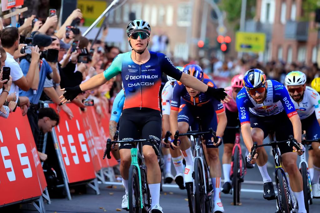 Олав Кой на финише Sparkassen Münsterland Giro 2026 года