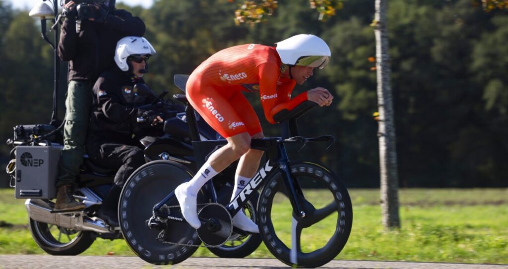 Якоб Сёдерквист на втором этапе Eneco Tour 2026 года