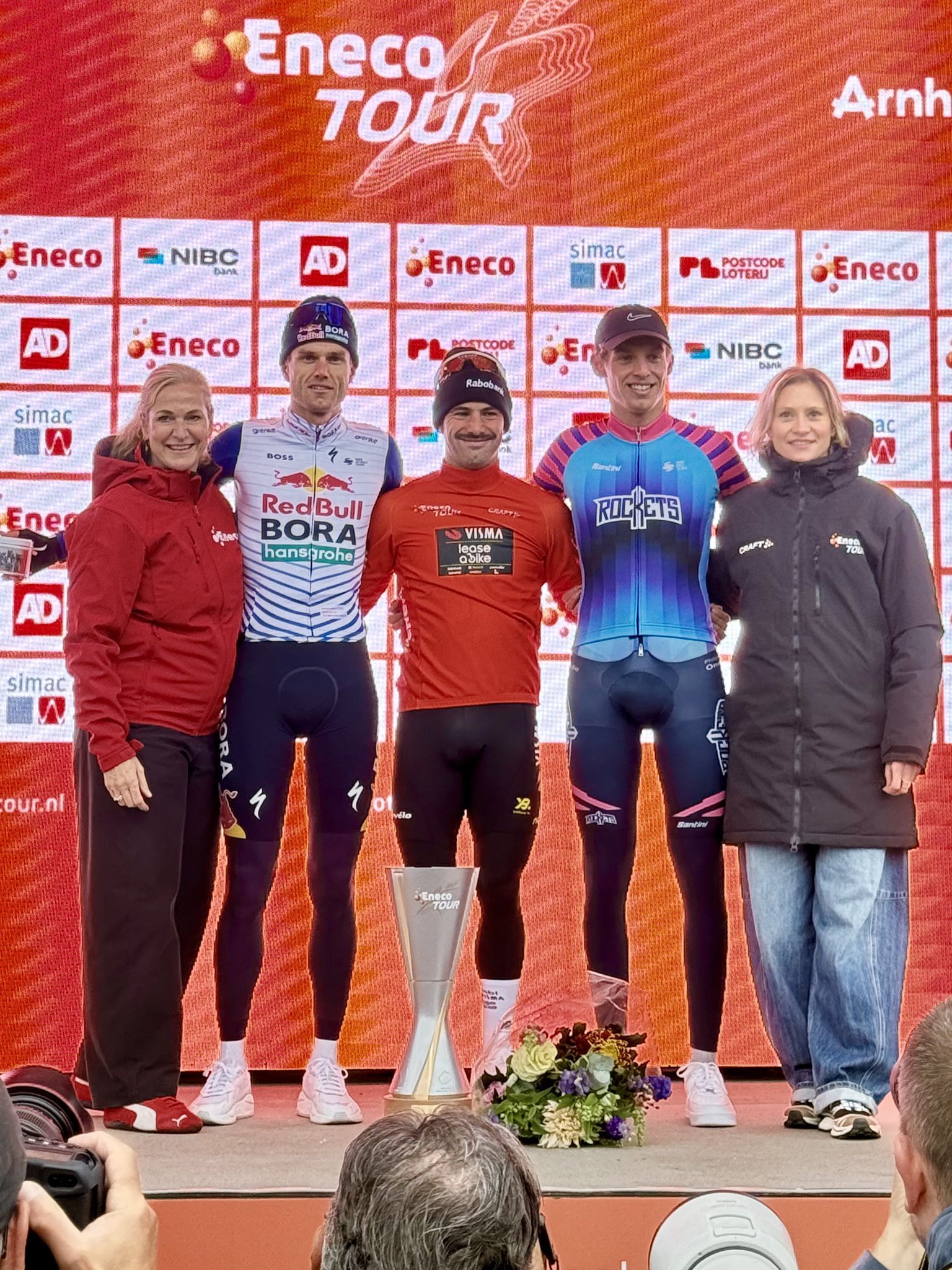 Тим Мерлир выиграл заключительный этап Eneco Tour, Виктор Кампенартс &mdash; общий зачёт